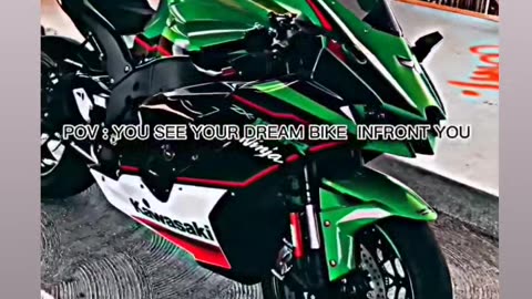 Dream super bike zx10r