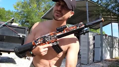 Day 139 Which Gel Blaster Hurts ak47 gun 🔫🔫🔫🔫🔫
