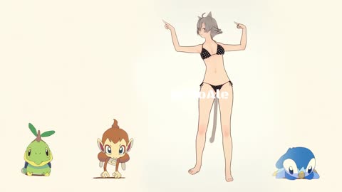 Linia bikini Mushoku Tensei Pokémon dancing POKÉDANCE #mmd #Linia #Mushoku