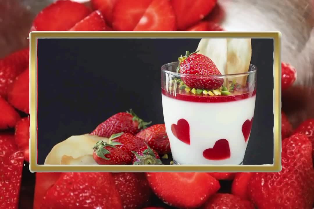 Strawberry Dessert Recipe__स्ट्राबेरी मिठाई नुस्खा __#strawberry #strawberrydessert