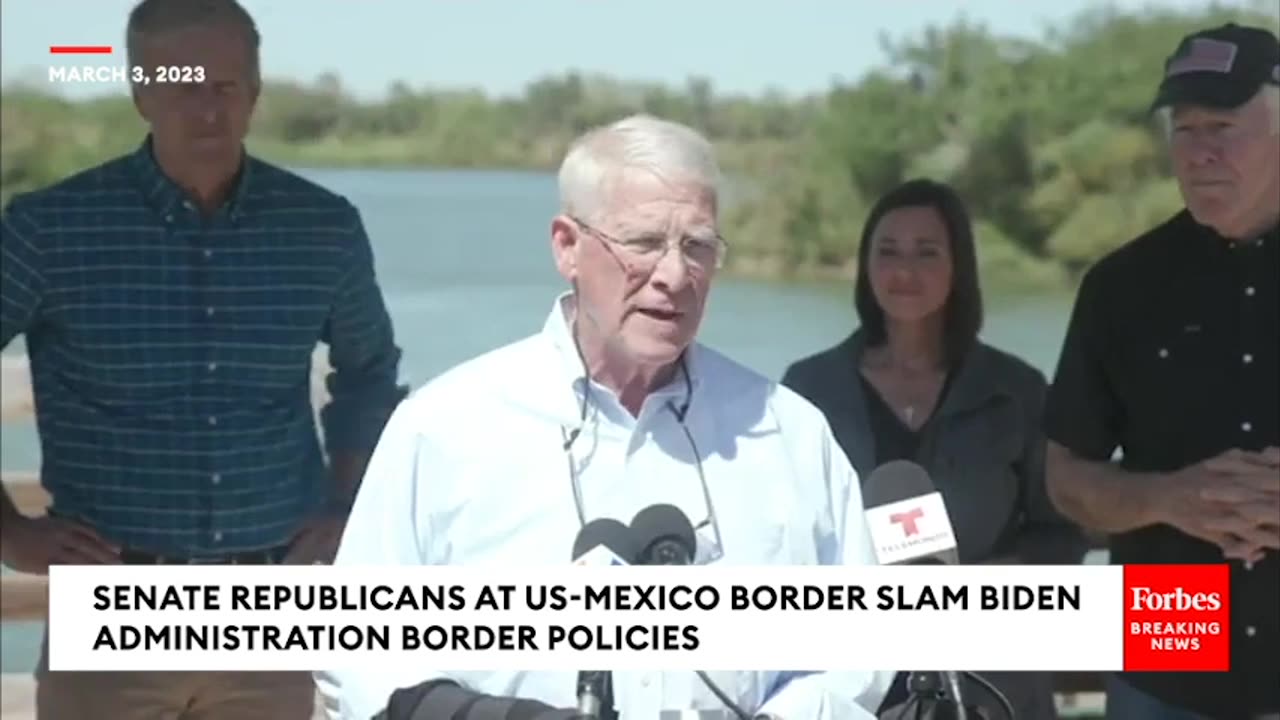 ‘An Avoidable Self-Inflicted Wound’- GOP Senator Condemns Biden Over Southern Border Crisis