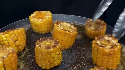 Indian Masala Corn ASMR Cooking _ #shorts #asmr #corn #masalacorn #food #cooking #indianasmrworld