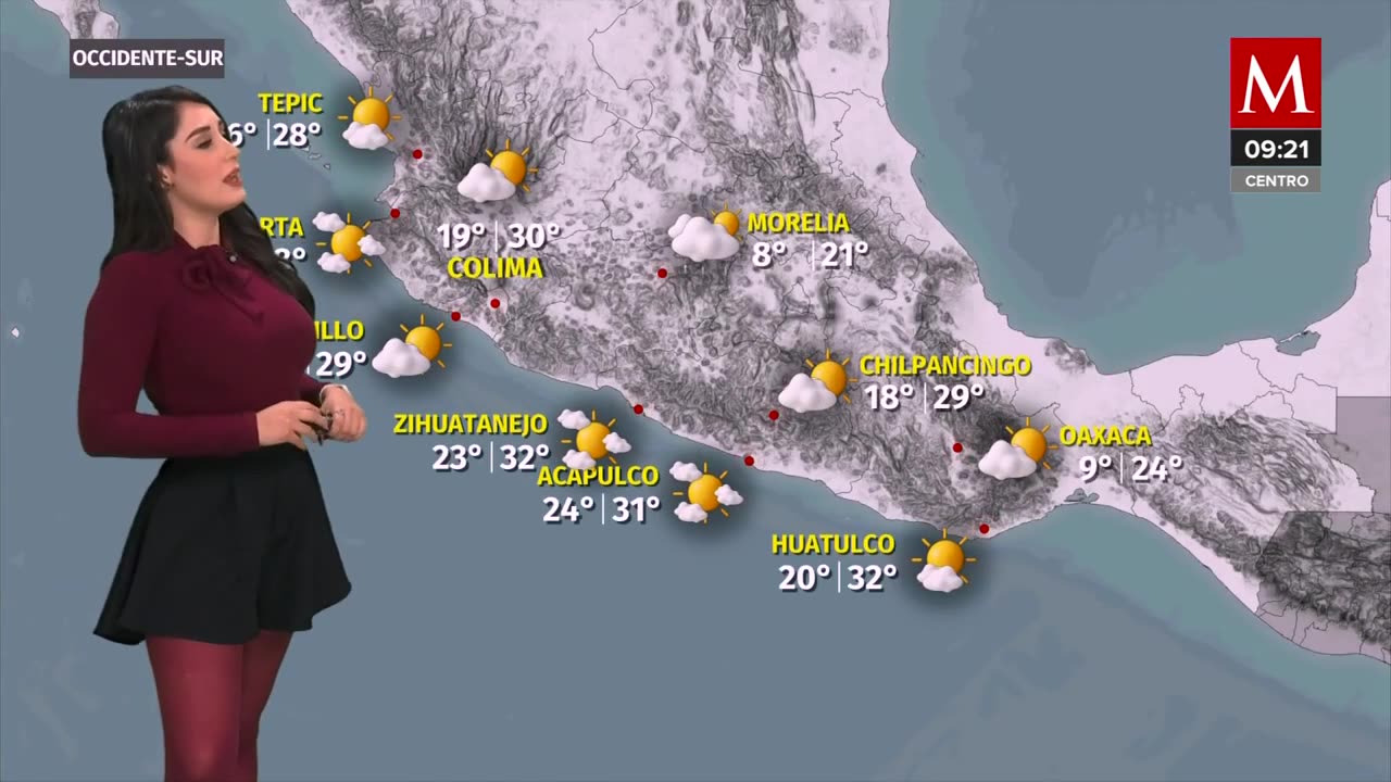 El clima para hoy 21 de diciembre de 2024, con Monserrat Contreras