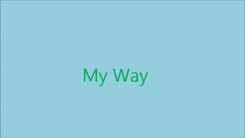 My Way Frank Sinatra