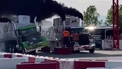 Truck driver of Hundred Tons King Race