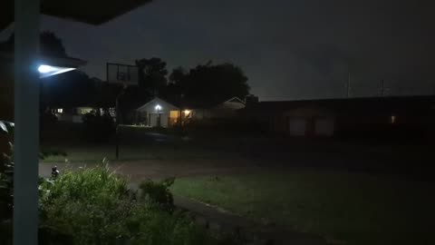 Ever seen a storm with red lightning and 100 MPH straight-line winds