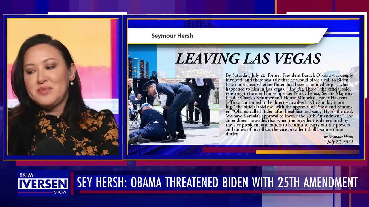 BOMBSHELL: Seymour Hersh Says Obama Threatened Biden With 25th Amendment