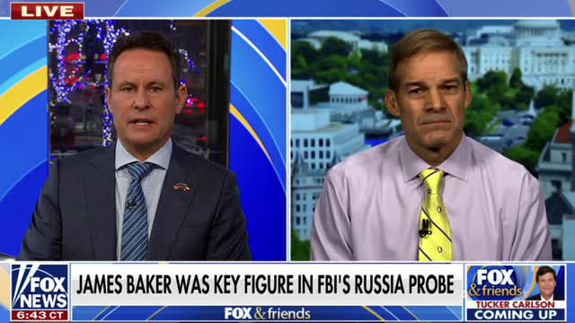 Jim Jordan Blasts James Baker on Fox & Friends