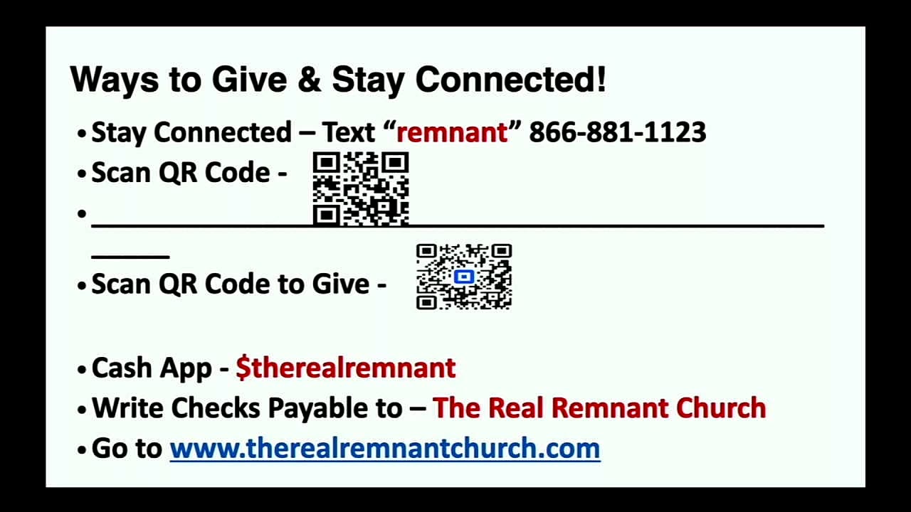 The Remnant Church | WATCH LIVE | 06.15.23 | What Is God's Purpose for Your Life?