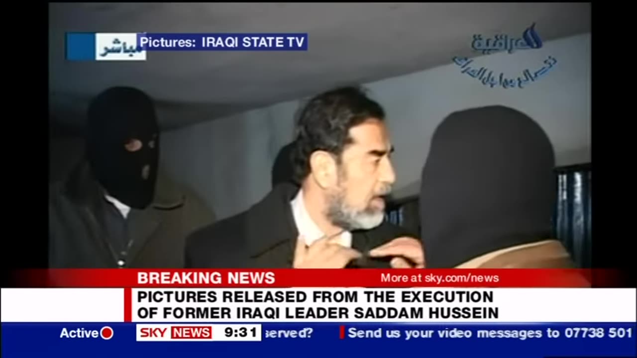 Saddam Executed> Final Words "Palestine is Arab"