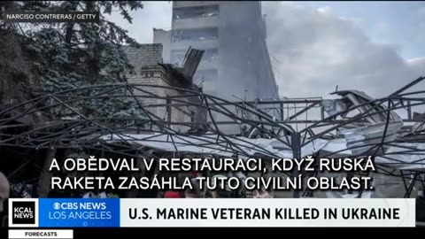 CBS - Při ruském útoku na restauraci v Kramatorsku zahynul žoldák USA Frank Tortorici