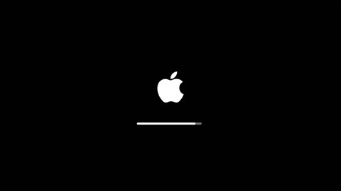 Fake Apple Updating Screen