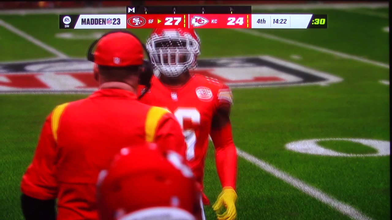 Madden: Chiefs vs 49ers (Super Bowl-Touchdowns)