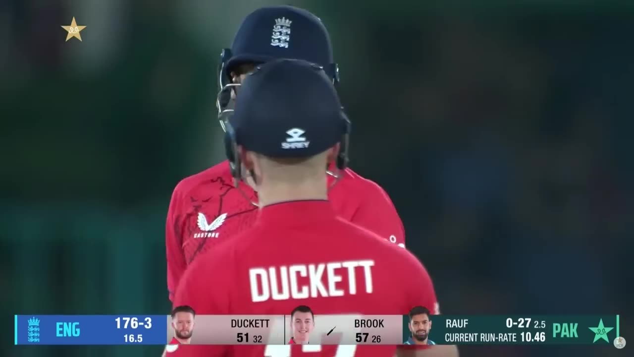 0:00 / 1:56 Harry Brook Scores Stunning Maiden Fifty | Pakistan vs England | 3rd T20I 2022