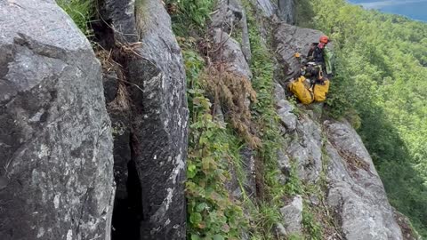 Removing a Massive Rock to Make the Road Safer