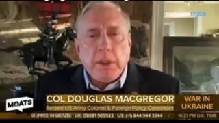 Col Douglas McGregor regarding human trafficking in Ukraine