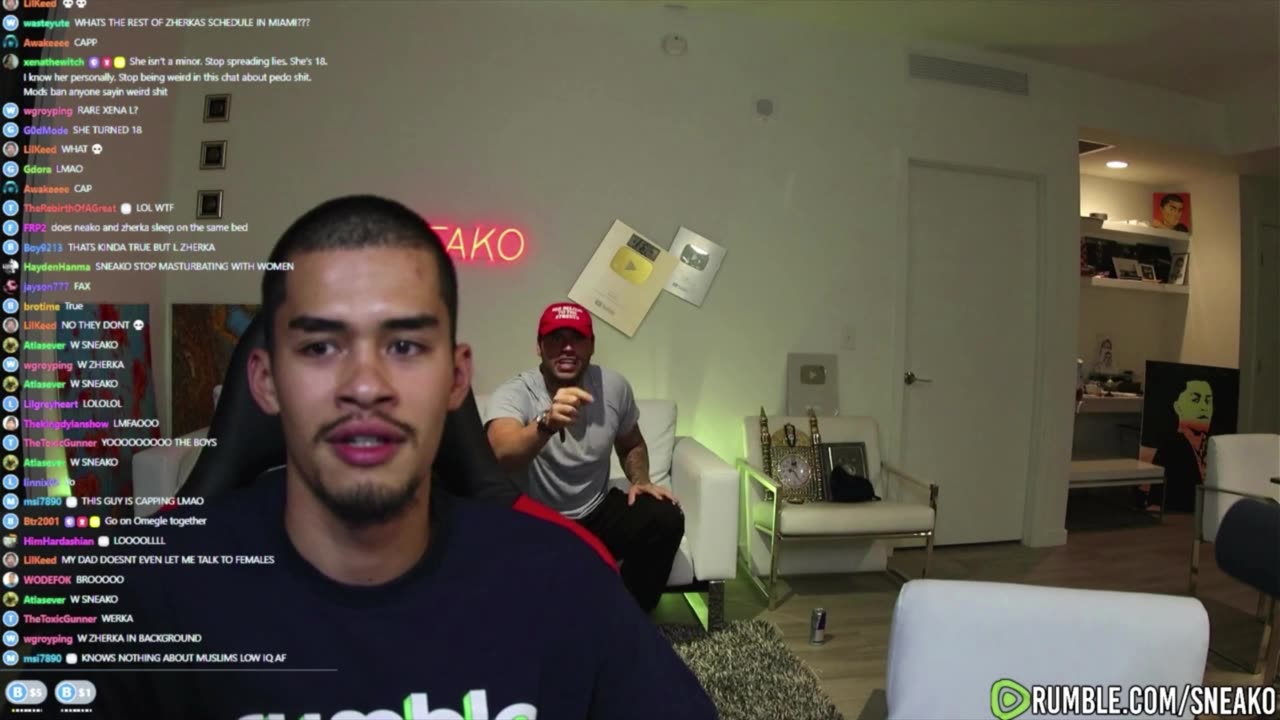 Zherka says he was pressured into sexual relations?