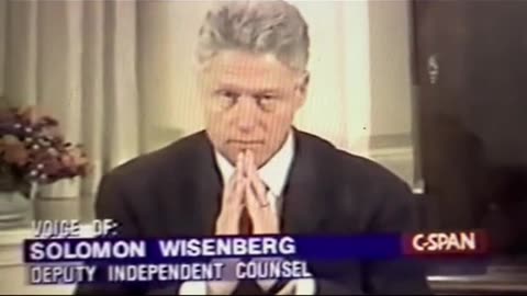 Bill Clinton in 1998