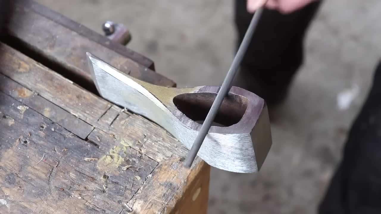 Old axe restoration. Restoration and customization1