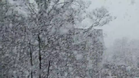 HEAVY SNOW IN MID WALES