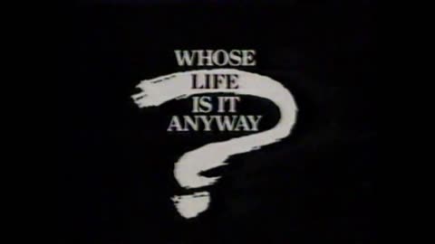 Whose Life Is It Anyway? 1982 TV Commercial - *New Find May 2023*