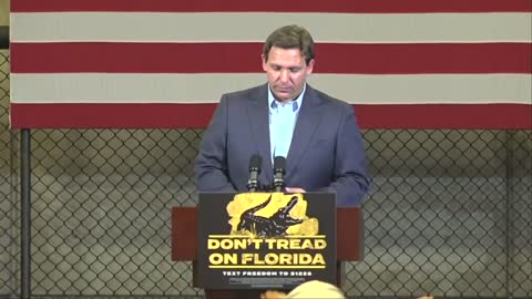 Ron DeSantis holds rally in Broward County