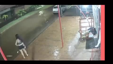 STEPDAD BEATS MOM WITH HIS FISTS - STEPDAUGHTER BEATS STEPDAD WITH...A CAR.