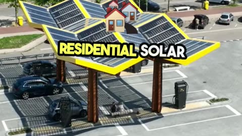 Home with Residential Solar Carports