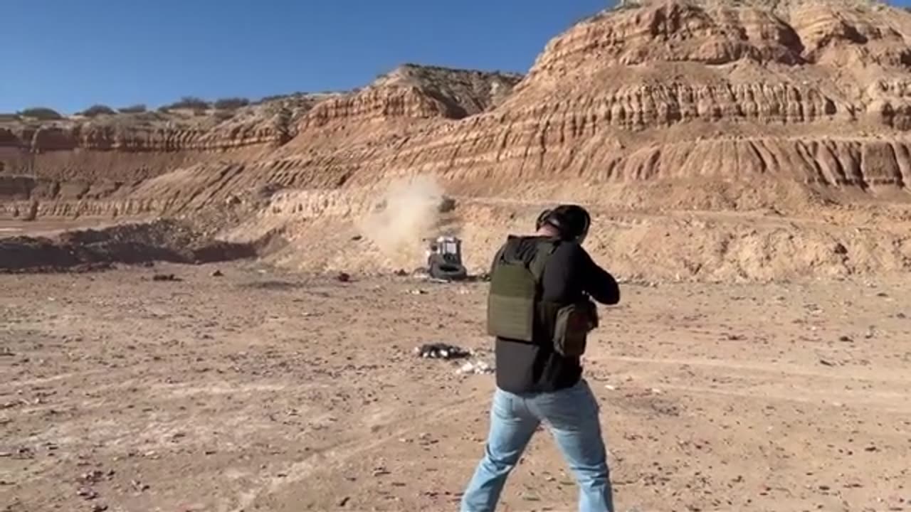 ZOMBIE TRAINING In The Borderland.. No Ranges..Just Wide Open Desert