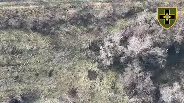 Russians Run From Ukrainian Drones