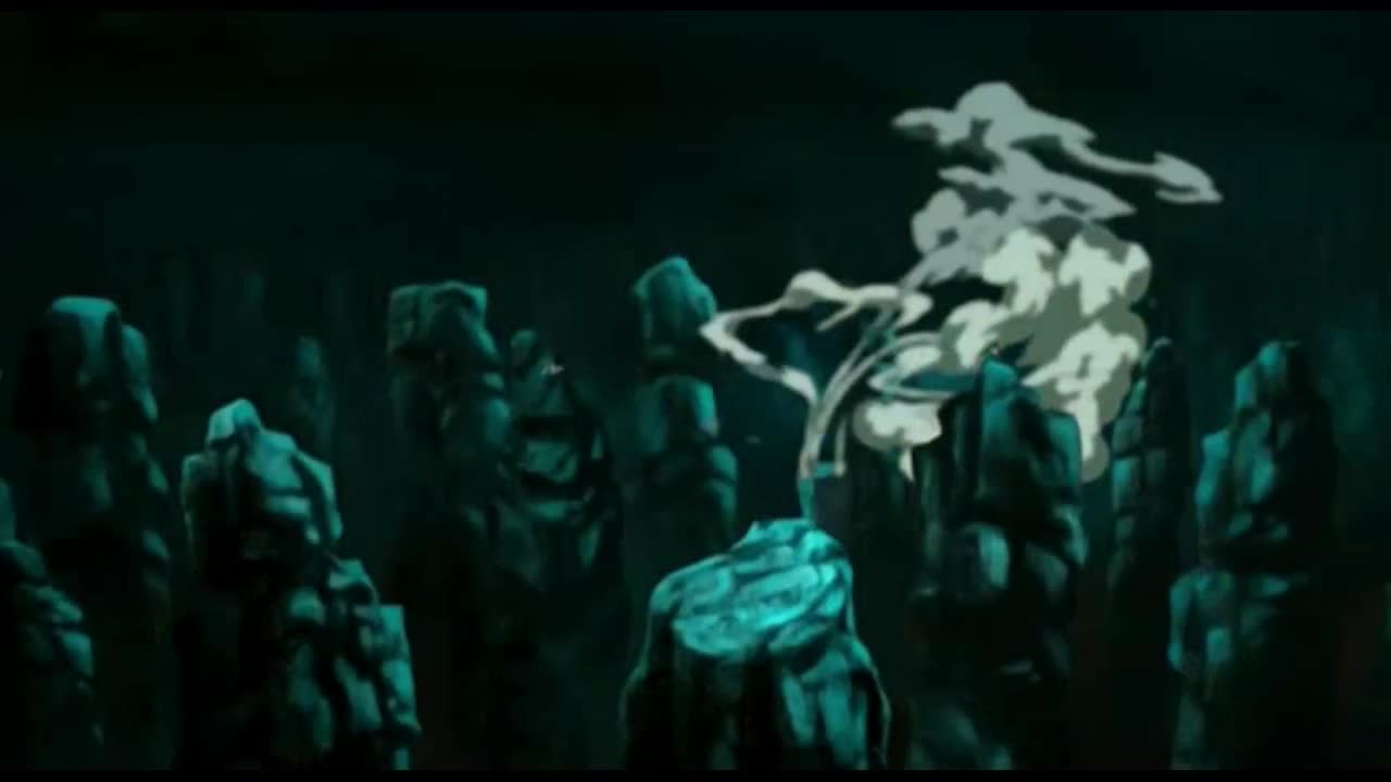 Aang vs Ozai in The Dreaded Mystic Abyss