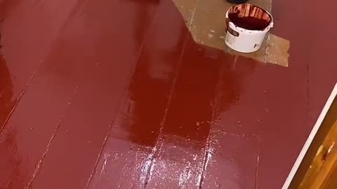 Man Traps Himself With Paint