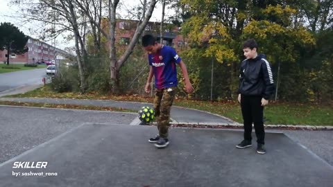 KIDS IN FOOTBALL - FAILS, SKILLS & GOALS #1