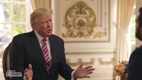 Exclusive: President Trump With Kash Patel