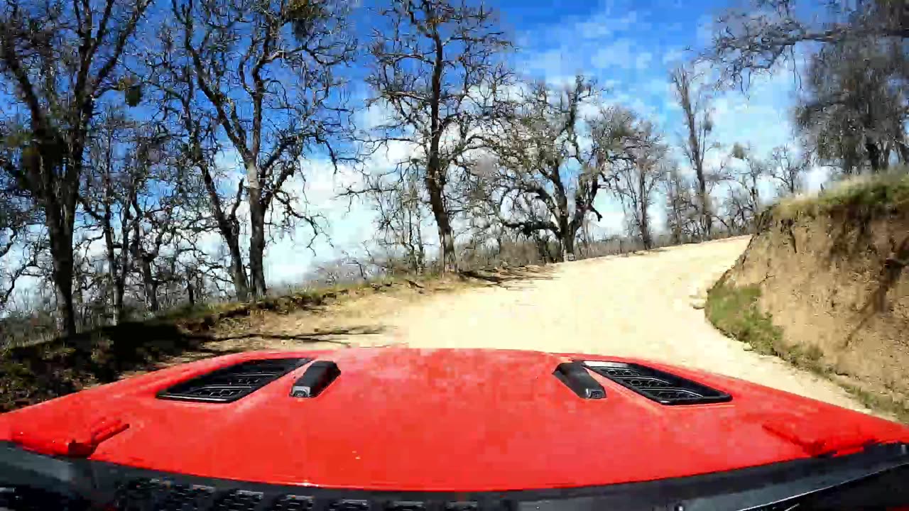 Rancheria Road on Good Friday 2023