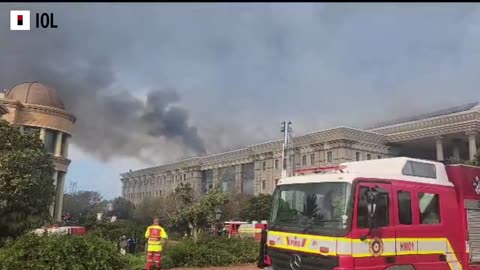 Watch: Vodacom investigates after offices catch fire