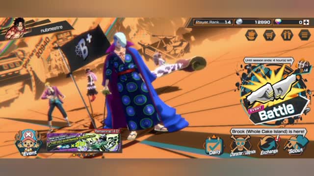 NubMestre Jogando "One piece bounty rush"
