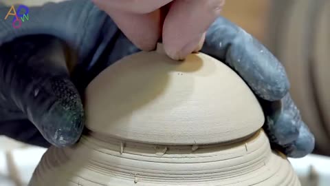 Luxury Teapot Making Process. Korean Pottery Master Craftsman5