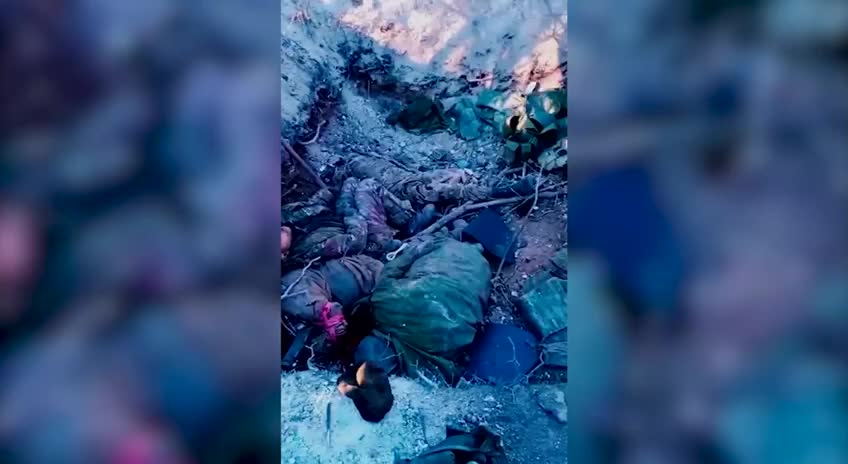 Dozens of Dead Russians Left