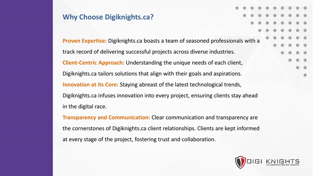 Digiknights - Your Premier Web and Mobile App Consulting Firm in Toronto, Canada