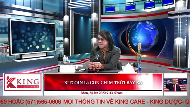 BITCOIN Là CON CHIM TRỜI BAY XA - 01/24/2022 - KMCmedia Channel