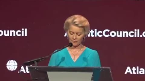 Demonic EU Commission President Ursula von der Leyen forgets the US that bombed Hiroshima