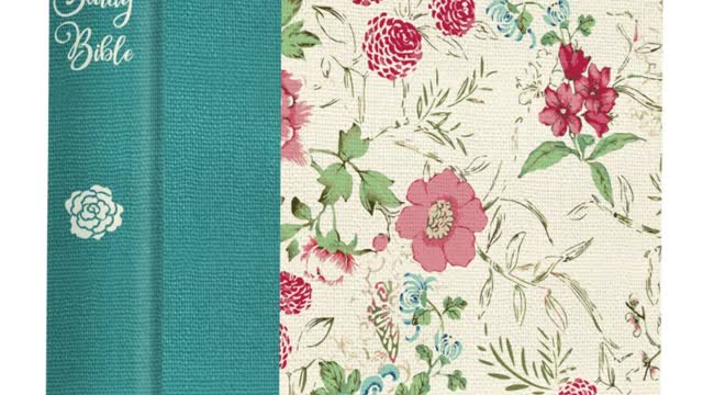 King James Version Study Bible (Wildflower Bouquet) Hardcover