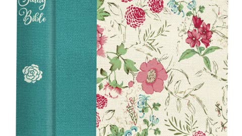 King James Version Study Bible (Wildflower Bouquet) Hardcover