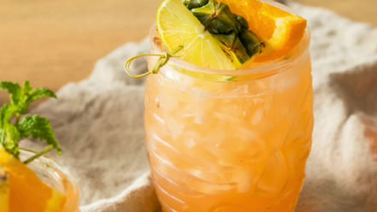 Quench Your Thirst with the Casablanca Citrus Cooler