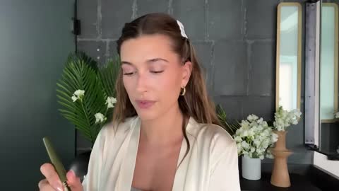 Hailey Bieber's Date Night Skin Care & Makeup Routine _ Beauty Secrets _ Vogue