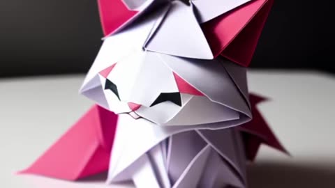 Origami Cat Picture ☯️