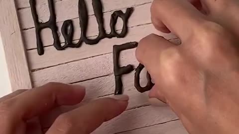 Cute and Crafty Sign Decoration!