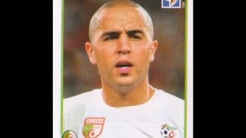 PANINI STICKERS ALGERIA TEAM WORLD CUP 2010