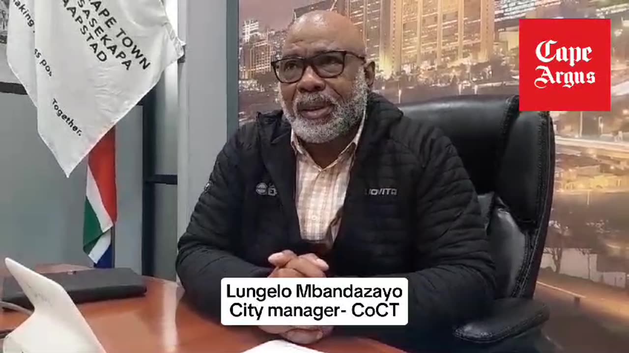 Wakker: City Manager Lungelo Mbandazayo